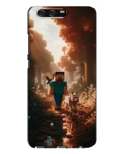 Чехол для Huawei P10 Plus (VKY) с картинкой «Стив в лесу» Чехол для Huawei P10 Plus (VKY) с картинкой «Стив в лесу»