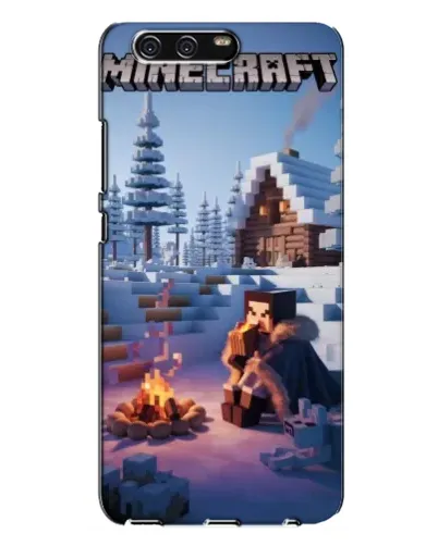 Чехол для Huawei P10 Plus (VKY) с картинкой «Зимний Minecraft»