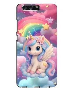 Чехол для Huawei P10 Plus (VKY) с картинкой «Маленький единорог»