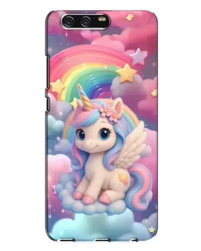 Чехол для Huawei P10 Plus (VKY) с картинкой «Маленький единорог»