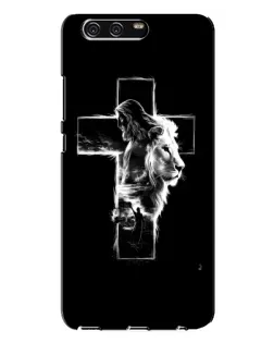 Чехол для Huawei P10 Plus (VKY) с картинкой «Сияющий крест Jesus»