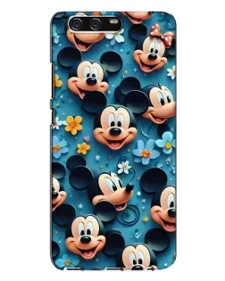 Чехол для Huawei P10 Plus (VKY) с картинкой «Паттерн Микки и Минни»