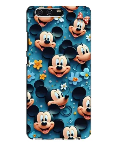 Чехол для Huawei P10 Plus (VKY) с картинкой «Паттерн Микки и Минни»