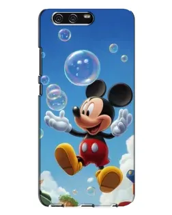 Чехол для Huawei P10 Plus (VKY) с картинкой «Mickey и мыльные пузыри»