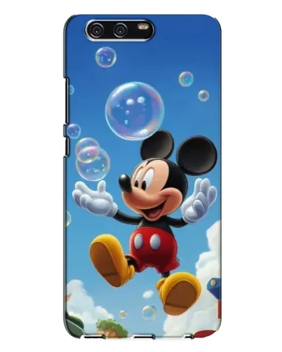 Чехол для Huawei P10 Plus (VKY) с картинкой «Mickey и мыльные пузыри»