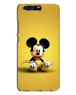 Чехол для Huawei P10 Plus (VKY) с картинкой «Микки на желтом»