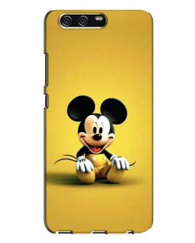 Чехол для Huawei P10 Plus (VKY) с картинкой «Микки на желтом»