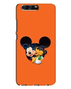 Чехол для Huawei P10 Plus (VKY) с картинкой «Сердце Микки Минни»