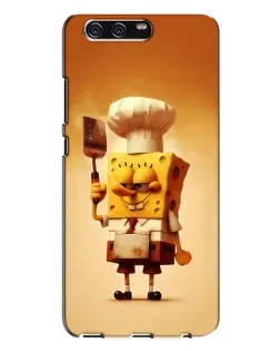 Чехол для Huawei P10 Plus (VKY) с картинкой «Губка Боб повар»