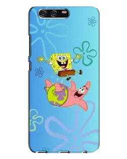 Чехол для Huawei P10 Plus (VKY) с картинкой «Спанч Боб и Патрик»
