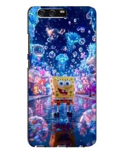 Чехол для Huawei P10 Plus (VKY) с картинкой «Неоновый океан»