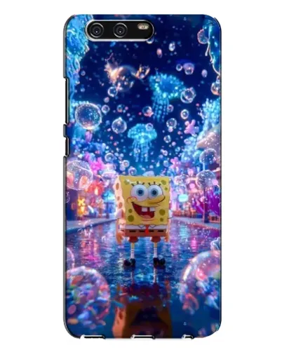 Чехол для Huawei P10 Plus (VKY) с картинкой «Неоновый океан»