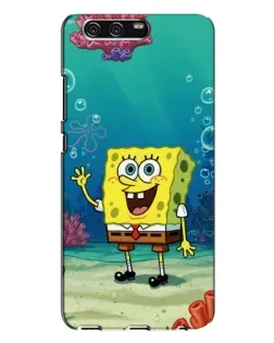 Чехол для Huawei P10 Plus (VKY) с картинкой «Подводный привет»