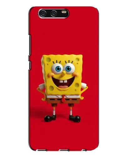 Чехол для Huawei P10 Plus (VKY) с картинкой «Спанч Боб на красном»