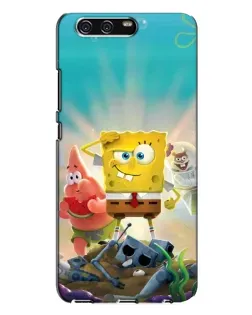 Чехол для Huawei P10 Plus (VKY) с картинкой «Спанч Боб победитель»