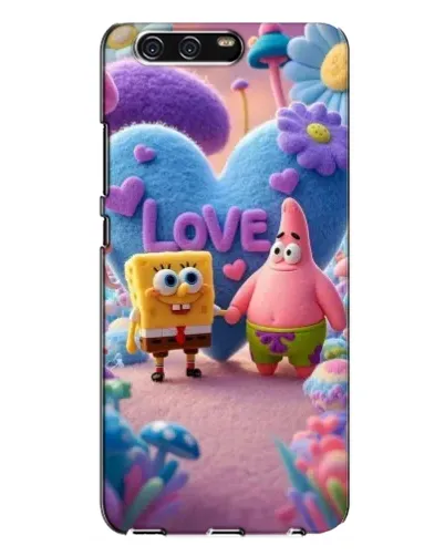 Чехол для Huawei P10 Plus (VKY) с картинкой «Губка Боб Патрик»