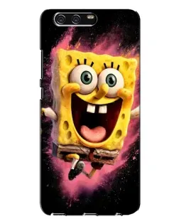 Чехол для Huawei P10 Plus (VKY) с картинкой «Взрывной Спанч Боб»