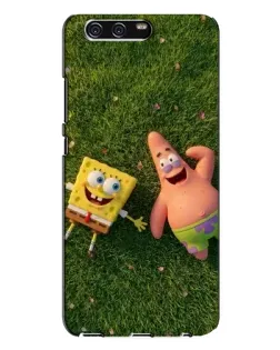 Чехол для Huawei P10 Plus (VKY) с картинкой «Друзья на лужайке»