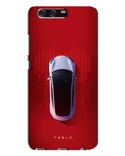 Чехол для Huawei P10 Plus (VKY) с картинкой «Tesla Top View» Чехол для Huawei P10 Plus (VKY) с картинкой «Tesla Top View»