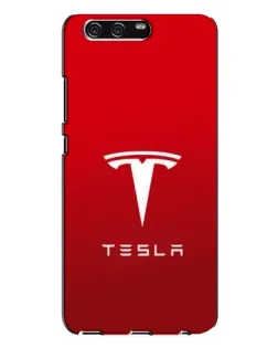 Чехол для Huawei P10 Plus (VKY) с картинкой «Tesla Red Classic» Чехол для Huawei P10 Plus (VKY) с картинкой «Tesla Red Classic»