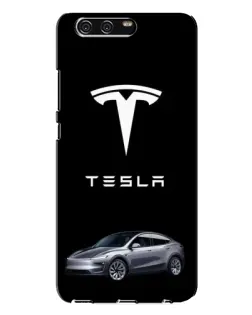 Чохол для Huawei P10 Plus (VKY) з картинкою «Tesla Model Y» Чохол для Huawei P10 Plus (VKY) з картинкою «Tesla Model Y»