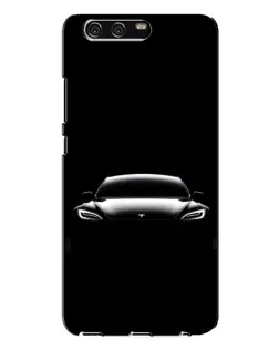 Чохол для Huawei P10 Plus (VKY) з картинкою «Фари Tesla Night» Чохол для Huawei P10 Plus (VKY) з картинкою «Фари Tesla Night»