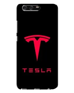 Чохол для Huawei P10 Plus (VKY) з картинкою «Tesla Red Logo» Чохол для Huawei P10 Plus (VKY) з картинкою «Tesla Red Logo»
