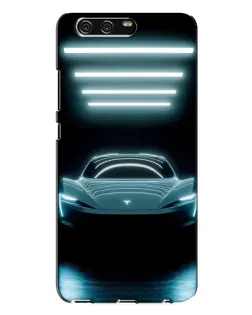 Чохол для Huawei P10 Plus (VKY) з картинкою «Tesla в неоні» Чохол для Huawei P10 Plus (VKY) з картинкою «Tesla в неоні»