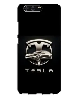 Чохол для Huawei P10 Plus (VKY) з картинкою «Tesla — срібне авто» Чохол для Huawei P10 Plus (VKY) з картинкою «Tesla — срібне авто»