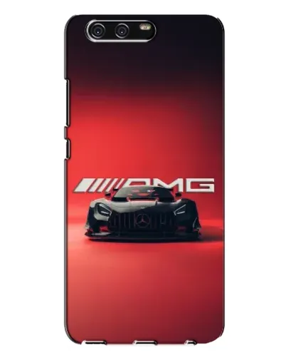 Чехол для Huawei P10 Plus (VKY) с картинкой «Mercedes AMG — красная линия»