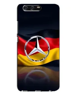 Чехол для Huawei P10 Plus (VKY) с картинкой «Mercedes — флаг Германии» Чехол для Huawei P10 Plus (VKY) с картинкой «Mercedes — флаг Германии»