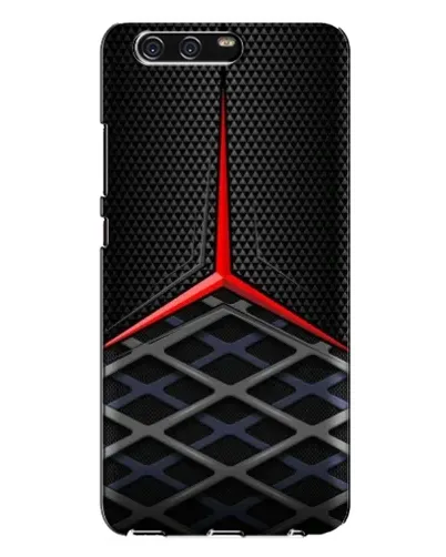 Чехол для Huawei P10 Plus (VKY) с картинкой «Mercedes Carbon Grid»