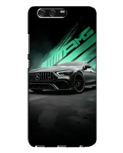 Чехол для Huawei P10 Plus (VKY) с картинкой «Темный Mercedes AMG»