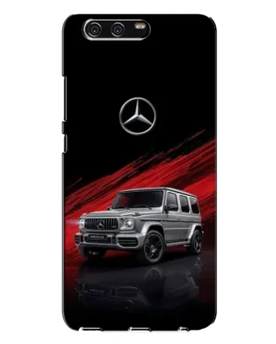 Чехол для Huawei P10 Plus (VKY) с картинкой «Mercedes G-Class красный»