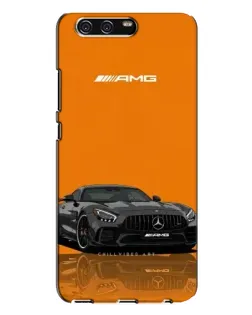 Чехол для Huawei P10 Plus (VKY) с картинкой «Оранжевый Mercedes AMG» Чехол для Huawei P10 Plus (VKY) с картинкой «Оранжевый Mercedes AMG»