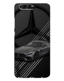 Чехол для Huawei P10 Plus (VKY) с картинкой «Mercedes AMG — графика» Чехол для Huawei P10 Plus (VKY) с картинкой «Mercedes AMG — графика»