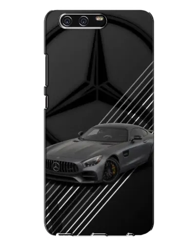 Чехол для Huawei P10 Plus (VKY) с картинкой «Mercedes AMG — графика»