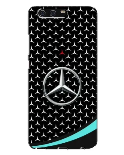 Чехол для Huawei P10 Plus (VKY) с картинкой «Mercedes — бирюзовый акцент»