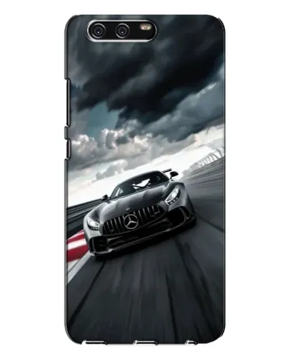 Чехол для Huawei P10 Plus (VKY) с картинкой «Гоночный Mercedes AMG»