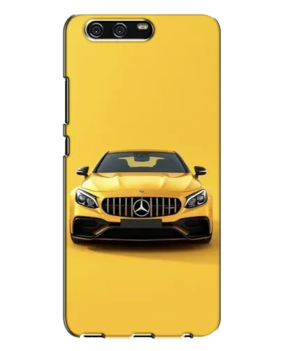 Чехол для Huawei P10 Plus (VKY) с картинкой «Желтый Mercedes GT»