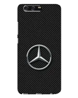 Чехол для Huawei P10 Plus (VKY) с картинкой «Карбоновый Mercedes стиль» Чехол для Huawei P10 Plus (VKY) с картинкой «Карбоновый Mercedes стиль»