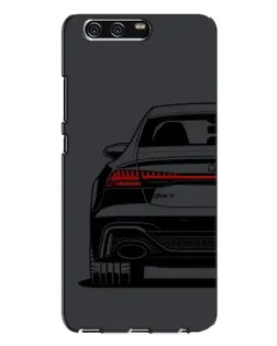 Чехол для Huawei P10 Plus (VKY) с картинкой «Задняя часть Audi — арт»