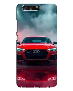 Чехол для Huawei P10 Plus (VKY) с картинкой «Audi RS — красный стиль»