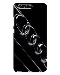 Чехол для Huawei P10 Plus (VKY) с картинкой «Audi — абстрактные кольца»