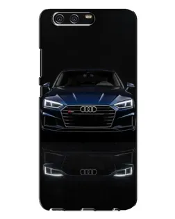 Чехол для Huawei P10 Plus (VKY) с картинкой «Audi — ночное отражение»