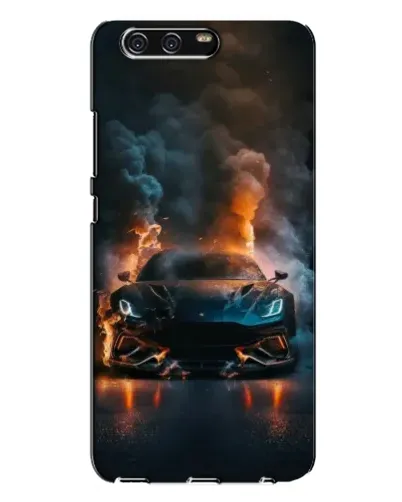 Чохол для Huawei P10 Plus (VKY) з картинкою «Lamborghini димна естетика»