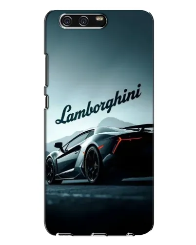 Чохол для Huawei P10 Plus (VKY) з картинкою «Класичний Lamborghini надпис»