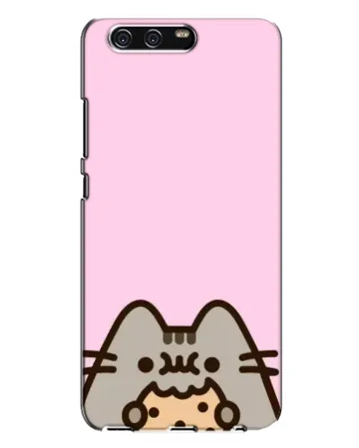 Чехол для Huawei P10 Plus (VKY) с картинкой «Pusheen и печенье»