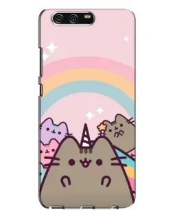 Чехол для Huawei P10 Plus (VKY) с картинкой «Единорог Pusheen»