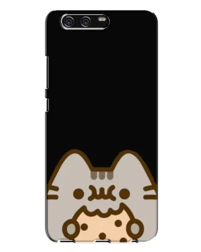 Чехол для Huawei P10 Plus (VKY) с картинкой «Пушин на черном»